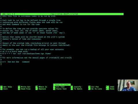 Linux. Введение в скрипты bash. crontab (6)