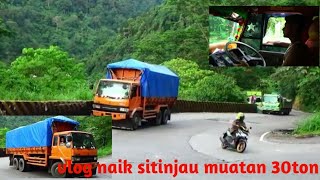 vlog fharel bocil(fhareal irawan) naik sitinjau lauik muatan 30ton