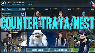 SWGOH : Simple Counter to Traya/Nest (From EA Play in Hollywood!)