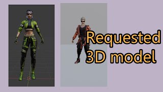 Free fire Requested 3d model | sketchfab screenshot 5