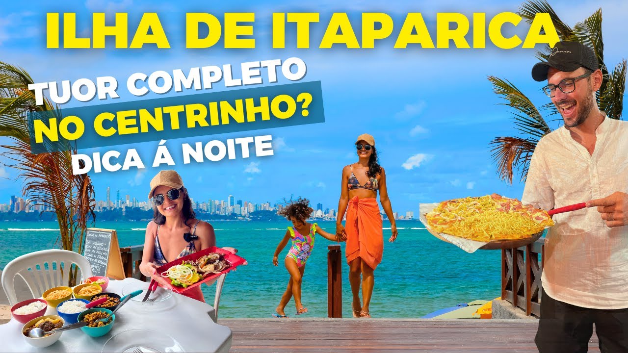 Tour Completo em Mar Grande Vera Cruz: Pousada com piscina e onde Comer na Ilha de Itaparica Bahia!