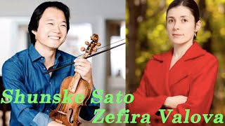 Play the Violin sheet music with Shunske Sato/ Bach: Concerto for 2 Violins in D Minor, BWV 1043