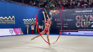 Dina Averina  Ribbon AA 25.00 IT Olympico Moscow 2021