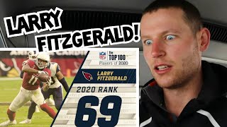 Rugby Player Reacts to LARRY FITZGERALD (Arizona Cardinals WR) #69 The NFL Top 100 Players of 2020!
