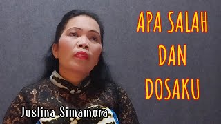 APA SALAH DAN DOSAKU COVER JUSLINA SIMAMORA.