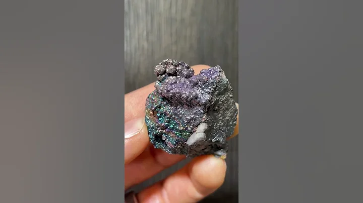 Iridescent Turgite from Graves Mountain, Georgia - from an old collection - DallasStoneworks.com