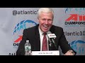 2015 #A10MBB Quarterfinals: Davidson Post Game Press Conference