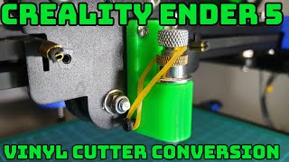 Ender 5 Vinyl Cutter Tool Demo