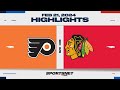 NHL Highlights | Flyers vs. Blackhawks - February 21, 2024