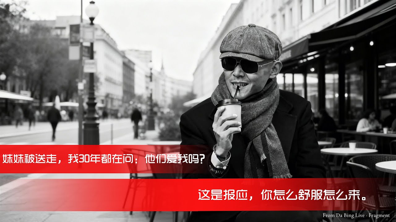 妹妹被送走，我30年都在问：他们爱我吗？大冰：这是报应，你怎么舒服怎么来。