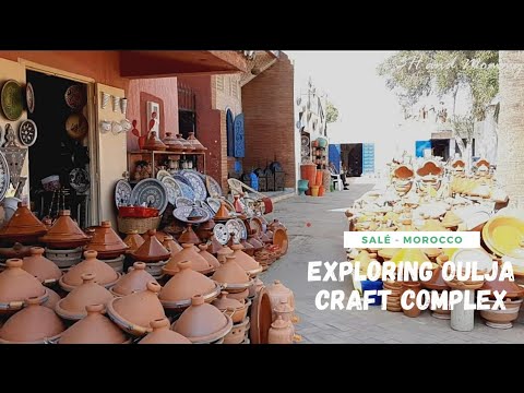 Exploring Oulja (Poterie) Craft Complex in Salé Morocco. Kompleks ...