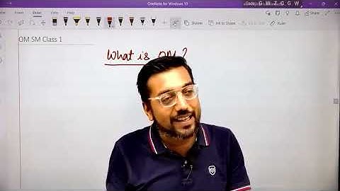 CMA-Inter OM SM by CA Raghav Goel