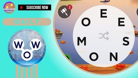 Words of Wonders (WoW): Daily Challenge (December 7, 2025)