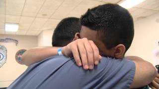 Fathers, children reunited at Charlotte County prison