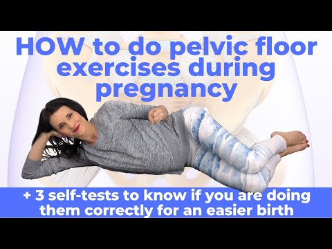 How to do pelvic floor exercises during pregnancy / Am I doing kegel exercises right?