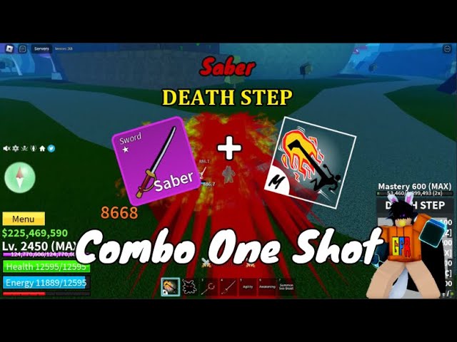 Soul cane + Death step + Human V4』Combo And Bounty hunting