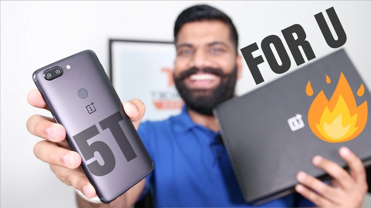 OnePlus 5T Unboxing and First Look - Giveaway Special 🔥 🔥 🔥 https://techhindi.wordpress.com