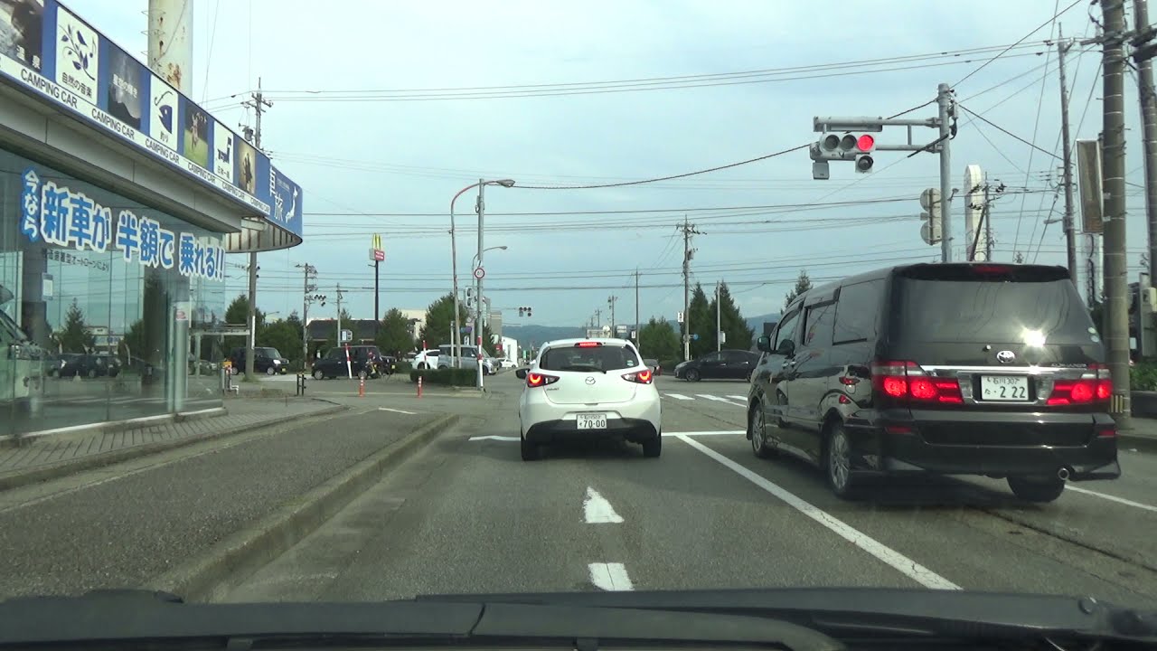松任駅前～額谷～北鉄陽羽里駅（石川県白山市～金沢市～白山市）