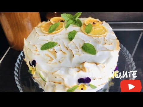 Торт Лимонный мохито🍋🍃/Муссовый торт/Невероятно нежный лимонный 🍋 торт.