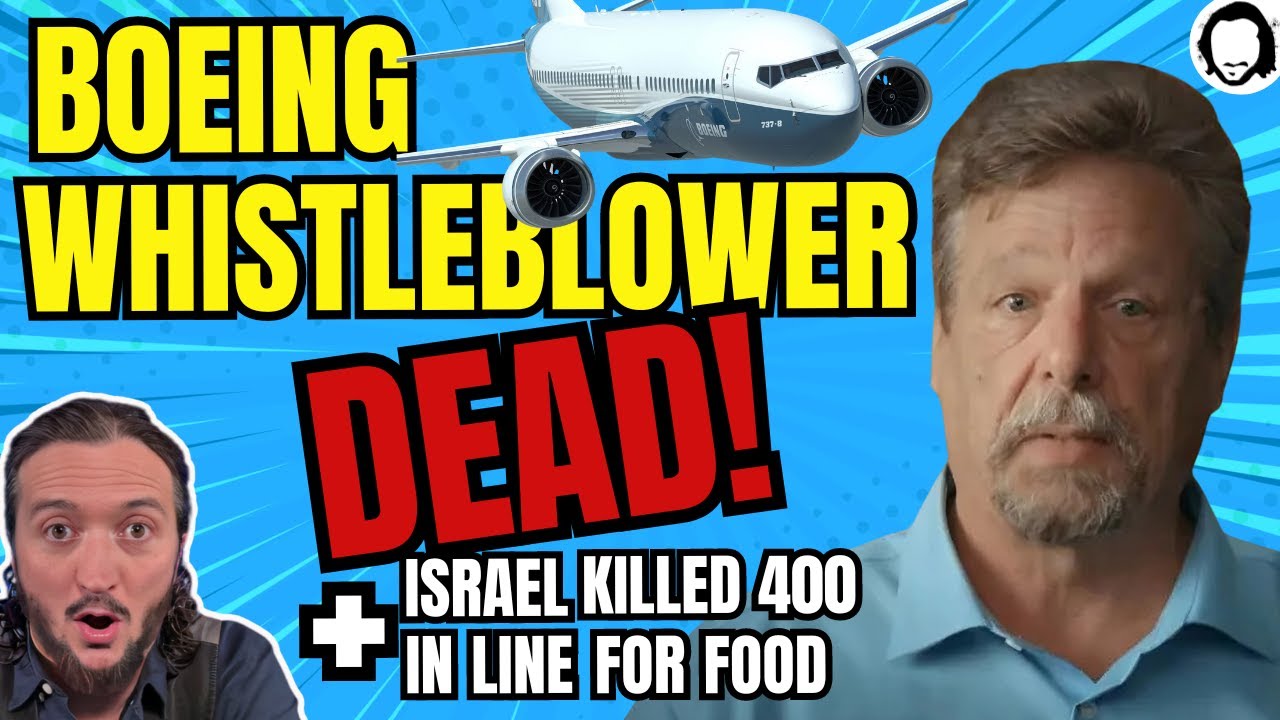 LIVE: Boeing Whistleblower Found DEAD In Middle Of Lawsuit! - YouTube