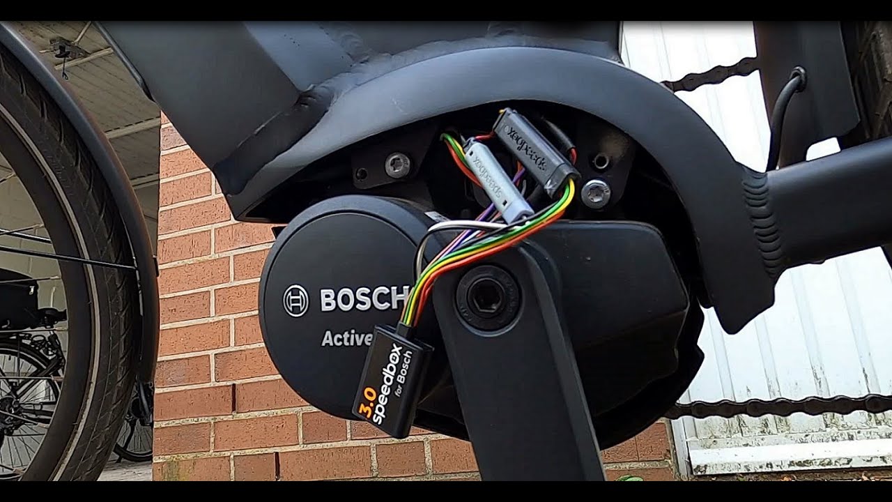 Speedbox 3.0 eBike Tuning Chip bis 99 km/h Fahrrad m Bosch