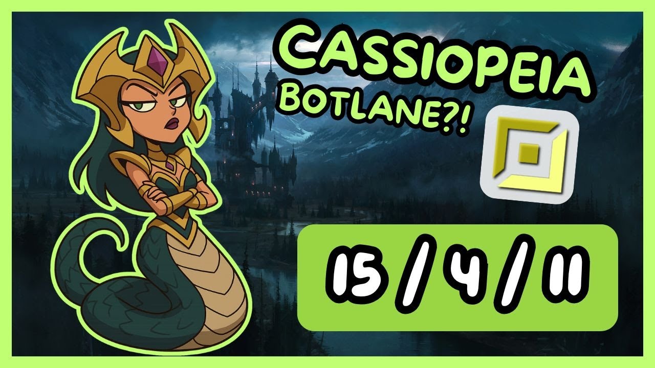This secret BOTLANE pick has won me countless games... Cassiopeia ADC!?