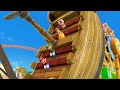 Mario Party 10 Mario Party #764 Daisy vs Toad vs Mario vs Luigi Mushroom Park Master Difficulty