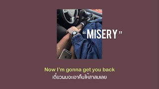 [THAISUB] Maroon 5 - 'Misery' #แปลเพลง