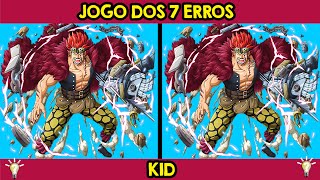 GAME OF 7 ERRORS KID! FIND THE SEVEN ERRORS IN ONE PIECE IMAGES screenshot 1