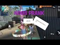 NOOB Prank In Clash Squad Garena Free Fire 🔥🔥 i