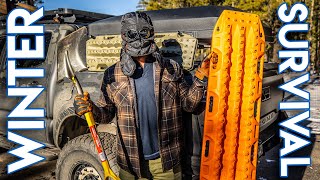 WINTER SURVIVAL TRUCK GEAR - Vehicle Snow/Ice Preparedness Driving KIT / TIPS screenshot 5