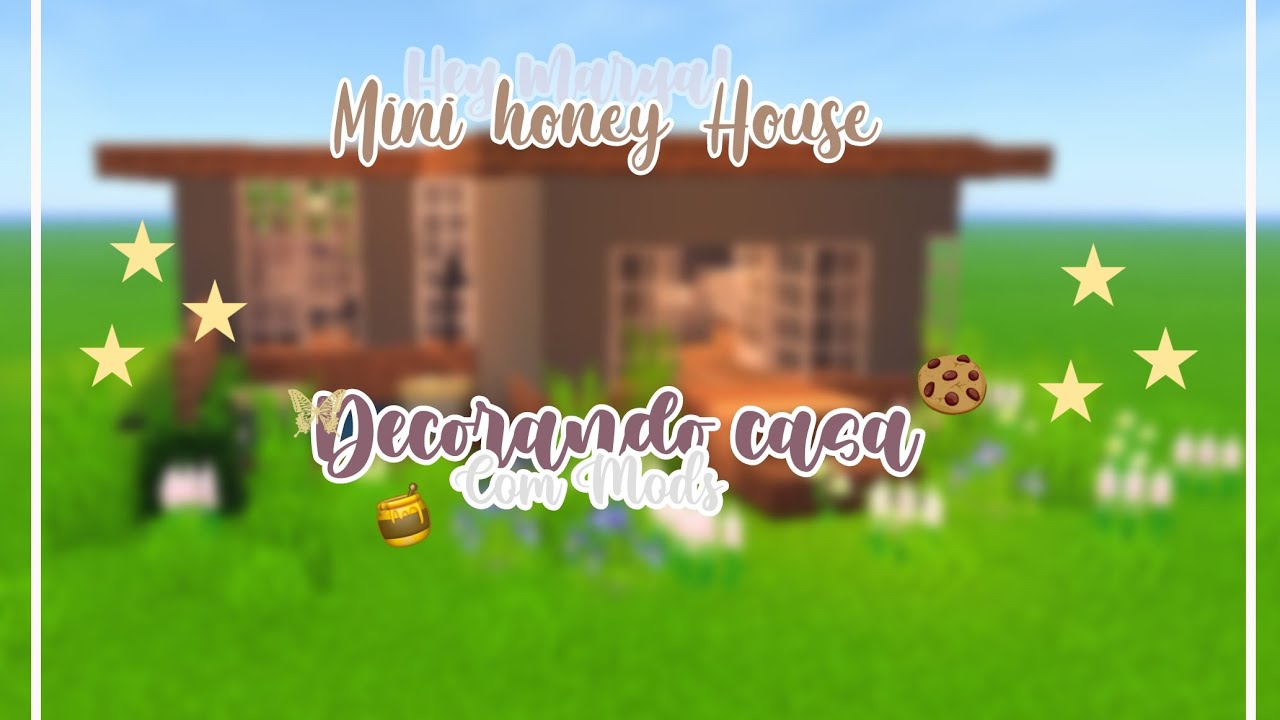 🍯 Decorando a mini honey house com mods! 🦋 primeiro vídeo 🦋