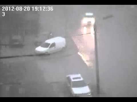 სეტყვა და წყალდიდობა რუსთავში