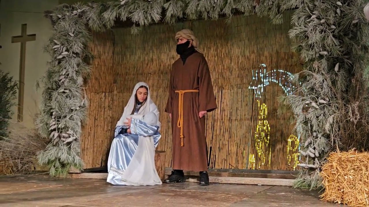 Arribada al pessebre de la Ràpita dels Reis d'Orient