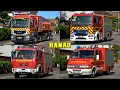 [WALDBRAND bei HANAU] - Feuerwehr auf Einsatzfahrt! Große ALARMÜBUNG der Jugendfeuerwehren Hanaus!