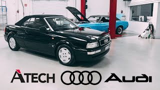 Unveiling Audi 80 Cabrio Restoration: A Masterpiece of Elegance by Alcalà Technology