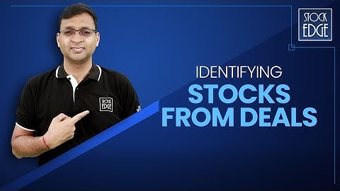 How to identify stocks from deals? | Your Stock Market Edge - 14 | #SelfIsSmart