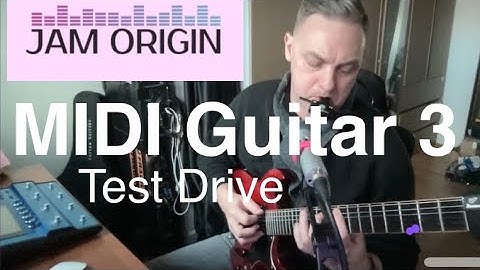 Taking MIDI Guitar 3 for a little drive with OB-Xd, Nolly X and Future Drummer