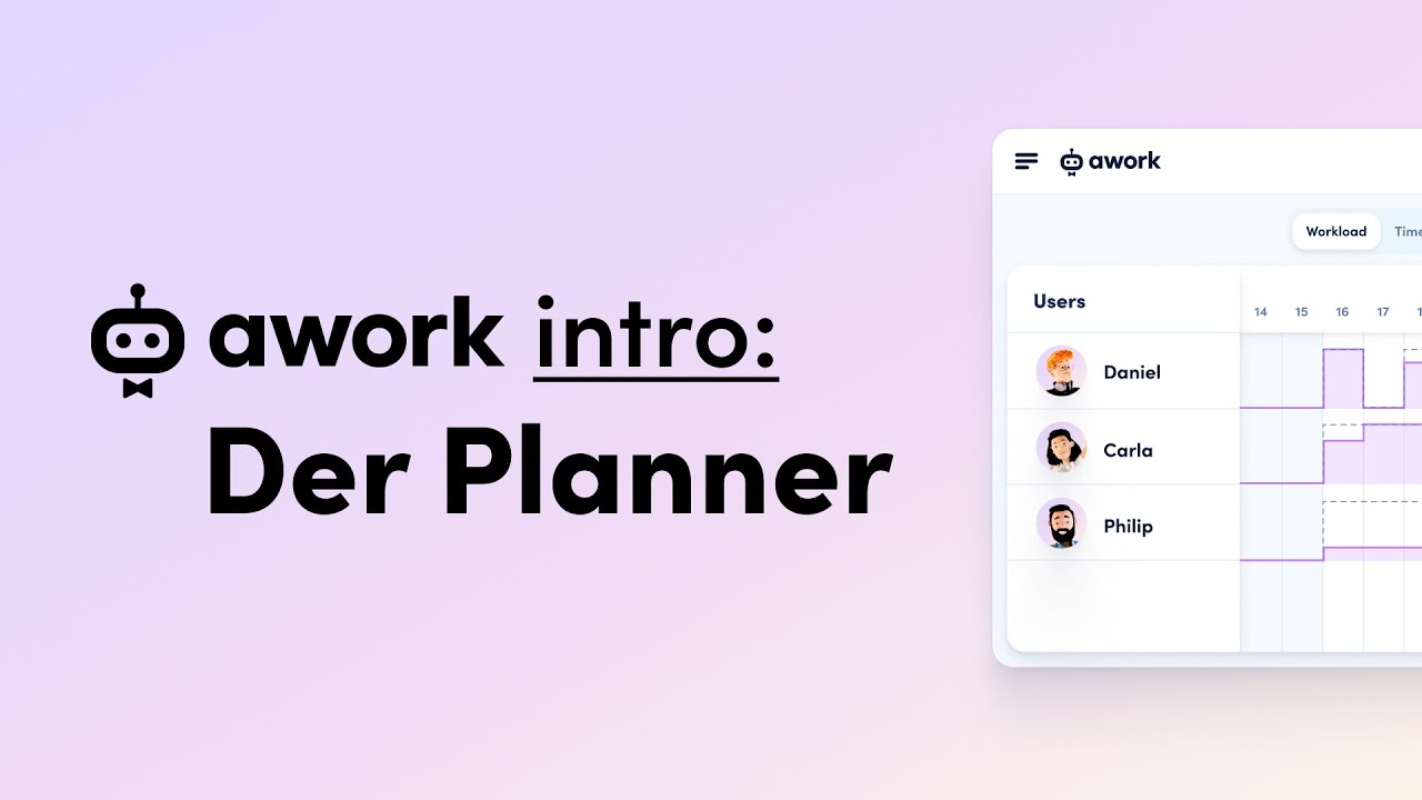 Erste Schritte mit dem Planer