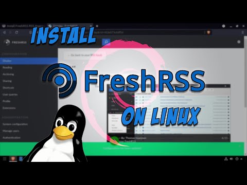 Install FreshRSS RSS Aggregator on Linux