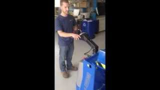 Portable Lift Table for 2000 Pound Rolls