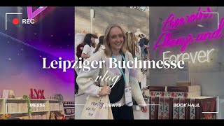 VLOG Leipziger Buchmesse 2024 💌 book haul, events und book shopping (giulialiest)