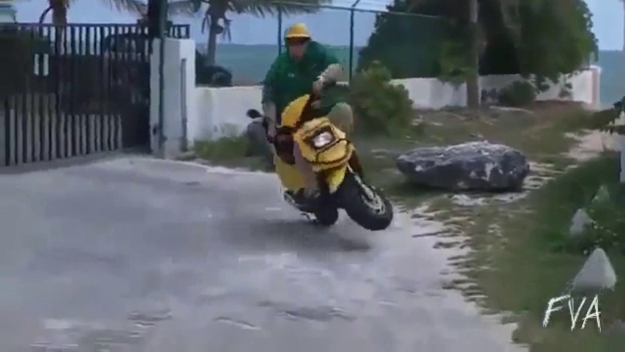 Fat guy scooter fail (Earrape) YouTube