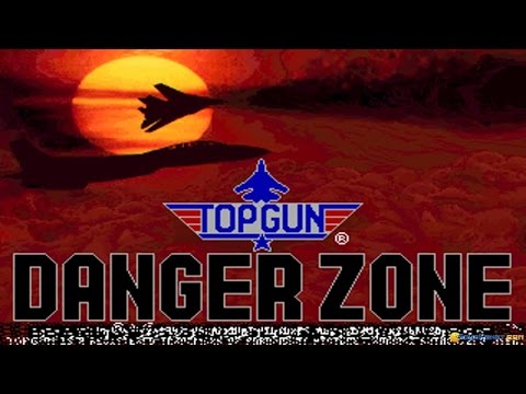 Top Gun Danger Zone gameplay (PC Game, 1991)