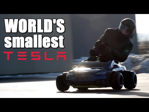 World's smallest Tesla