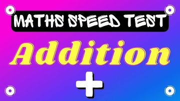 Trivia Time | Math Quiz - Addition | Question and Answers