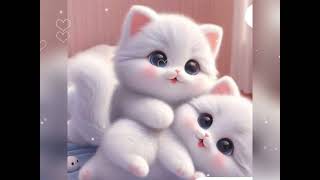 very sweet and friendly cat/cute cat and kitten