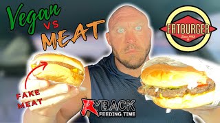 Ryback Fatburger Vegan Vs Meat Showdown!