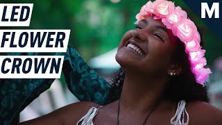 An LED Flower Crown Will Take You To The Next Level | Mashable