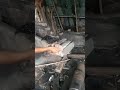 craftsman's way of making fire in a fireplace #medievalblacksmith #kerajinanbesi #wood